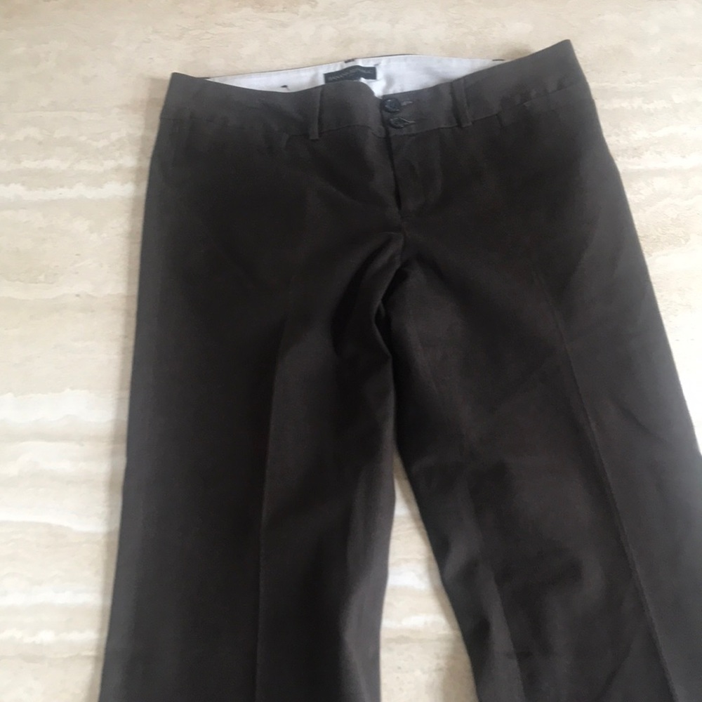 Dark brown dress pant